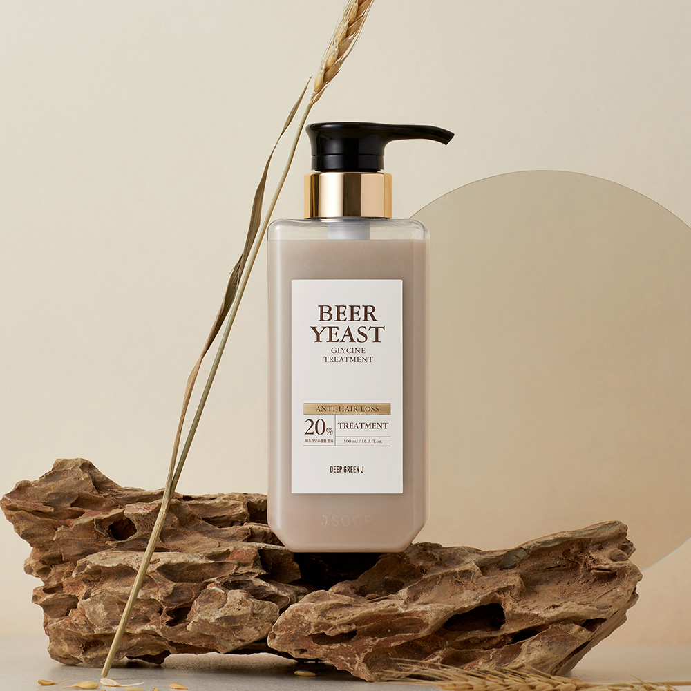 [제이숲] 딥그린제이 맥주효모 글라이신 트리트먼트 500ml